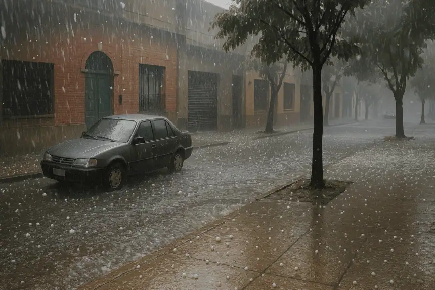 El clima en Argentina lluvias intensas y granizo en Buenos Aires - El clima en Argentina: lluvias intensas y granizo en Buenos Aires